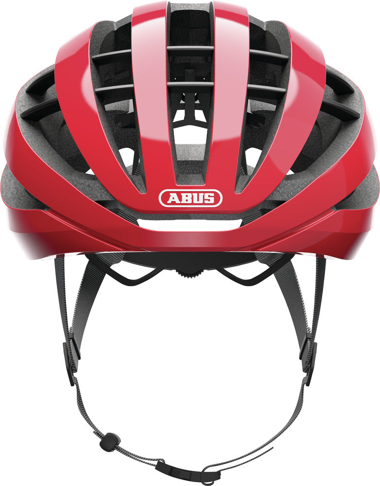 ABUS Fahrradhelm Aventor Racing Red - Größe M - MabeaMobility