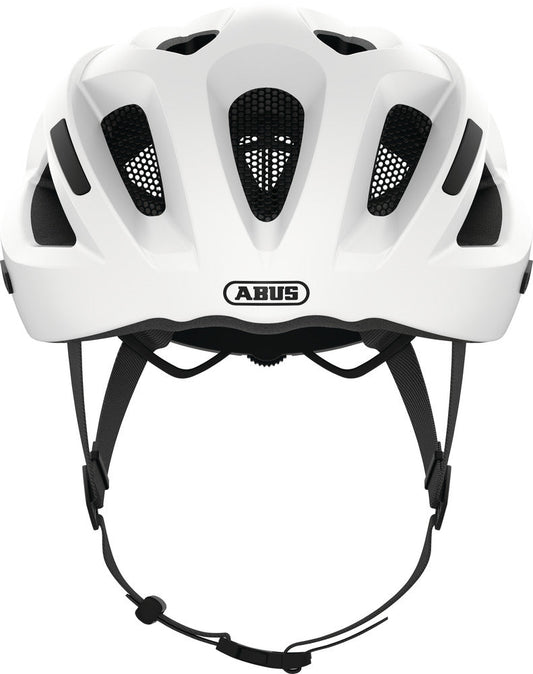 ABUS Fahrradhelm City - Aduro 2.1 polar white - Größe S - MabeaMobility