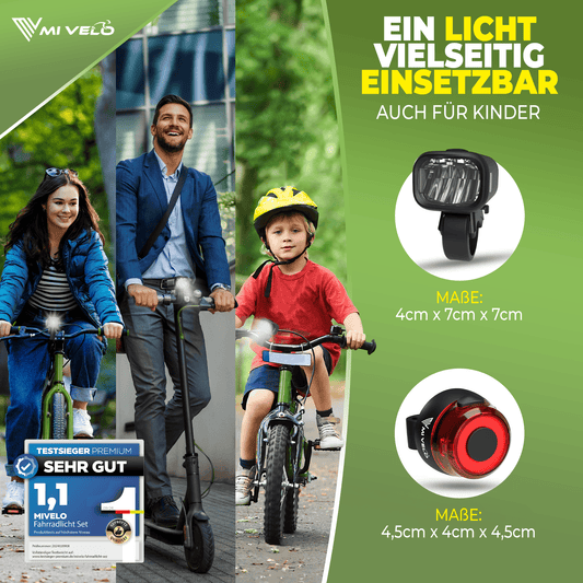 Fahrradlampen Set SPARK PRO