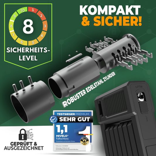 Fahrradschloss mit Schlüssel