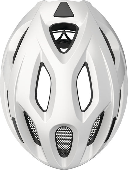 ABUS Fahrradhelm City - Aduro 2.1 polar white - Größe S - MabeaMobility
