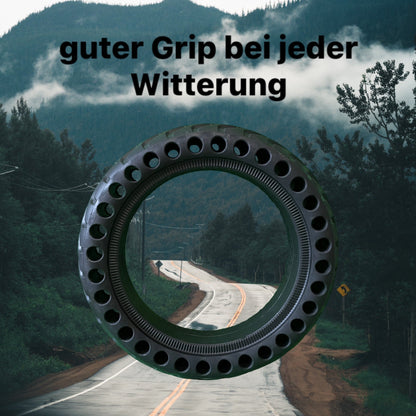 2 Stück E-Scooter Vollgummireifen 8,5 x 2 Zoll pannensicherer Honeycomb Reifen für E-Scooter verschiedener Marken - MabeaMobility