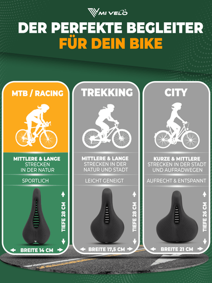 Bequemer Fahrradsattel MTB