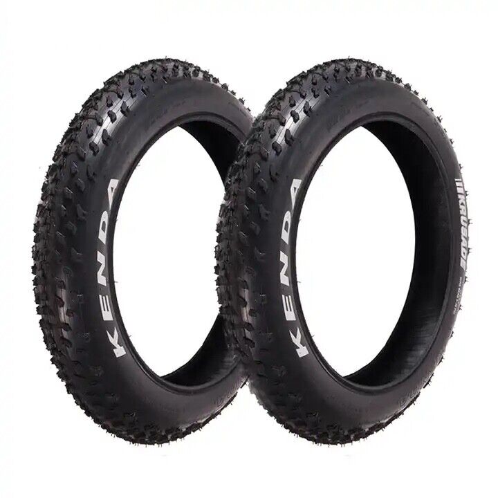 Kenda Krusade 26x4.0 Fatbike Reifen ohne Schlauch, Fat Bike Mantel Schwarz - MabeaMobility