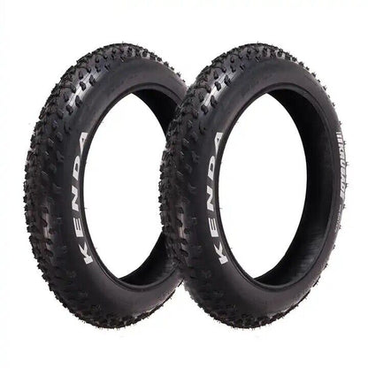 Kenda Krusade 26x4.0 Fatbike Reifen ohne Schlauch, Fat Bike Mantel Schwarz - MabeaMobility
