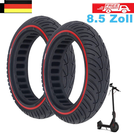 2x E-Scooter Vollgummi Reifen 8.5 x 2 Zoll Universal - MabeaMobility
