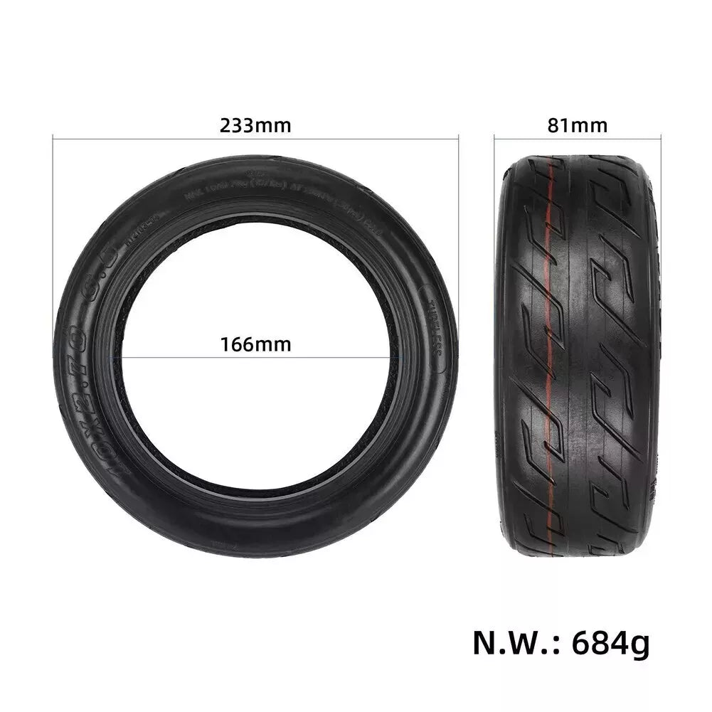 VMAX E-Scooter Reifen 10x2.7 Zoll Tubeless Reifen 10 x 2,7-6,5 inkl. Ventil
